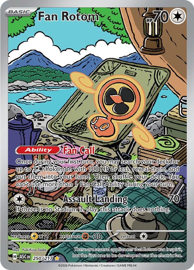 Fan Rotom (250/217) [Mega Evolution: Ascended Heroes] | I Want That Stuff Brandon