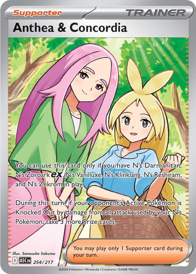 Anthea & Concordia (254/217) [Mega Evolution: Ascended Heroes] | I Want That Stuff Brandon