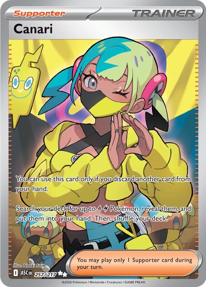 Canari (257/217) [Mega Evolution: Ascended Heroes] | I Want That Stuff Brandon