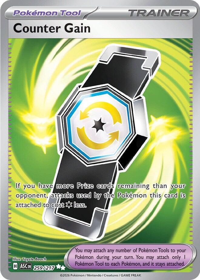 Counter Gain (259/217) [Mega Evolution: Ascended Heroes] | I Want That Stuff Brandon