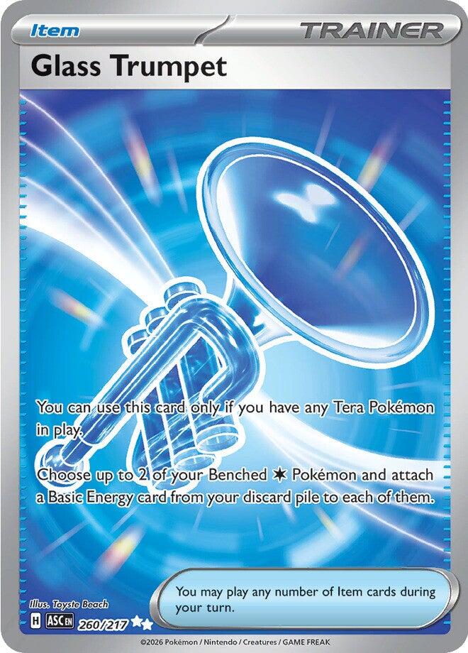 Glass Trumpet (260/217) [Mega Evolution: Ascended Heroes] | I Want That Stuff Brandon