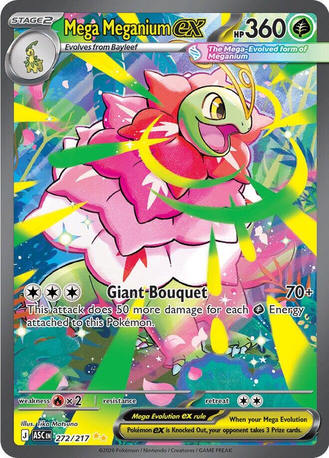 Mega Meganium ex (272/217) [Mega Evolution: Ascended Heroes] | I Want That Stuff Brandon