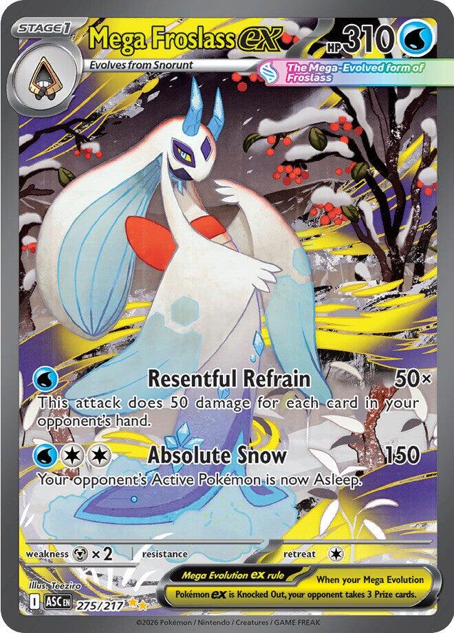 Mega Froslass ex (275/217) [Mega Evolution: Ascended Heroes] | I Want That Stuff Brandon