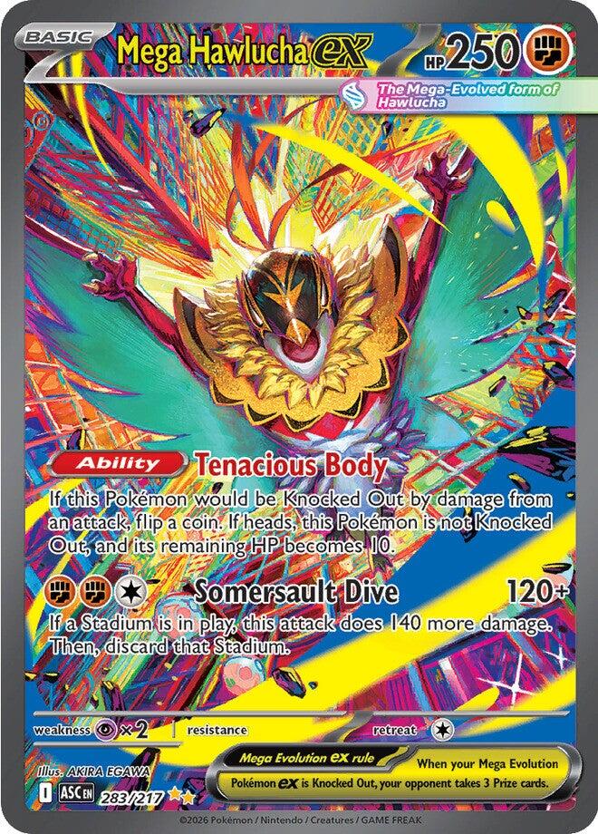 Mega Hawlucha ex (283/217) [Mega Evolution: Ascended Heroes] | I Want That Stuff Brandon