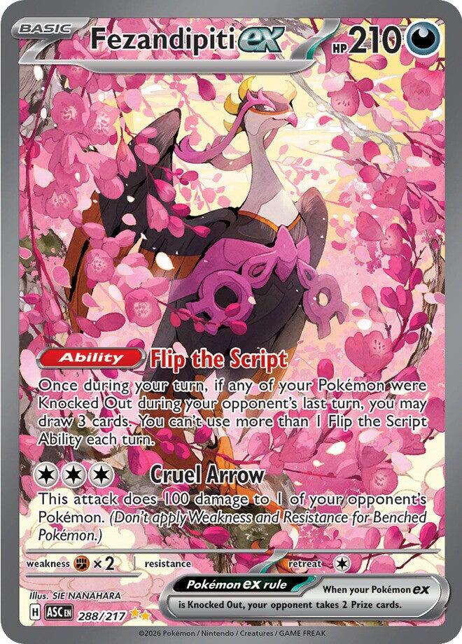 Fezandipiti ex (288/217) [Mega Evolution: Ascended Heroes] | I Want That Stuff Brandon