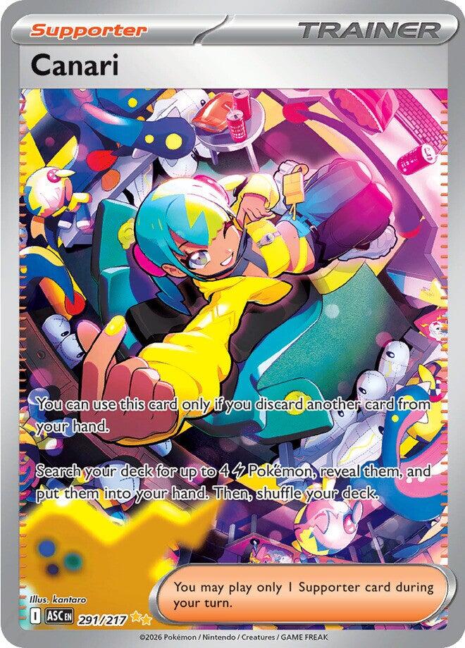 Canari (291/217) [Mega Evolution: Ascended Heroes] | I Want That Stuff Brandon