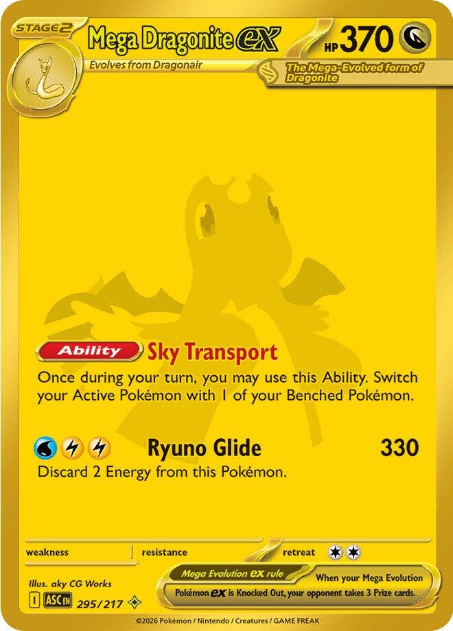 Mega Dragonite ex (295/217) [Mega Evolution: Ascended Heroes] | I Want That Stuff Brandon