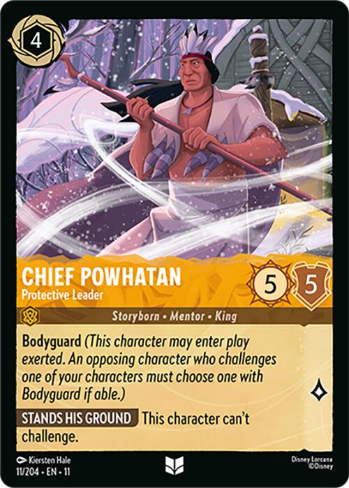 Chief Powhatan - Protective Leader (11/204) [Winterspell] | I Want That Stuff Brandon