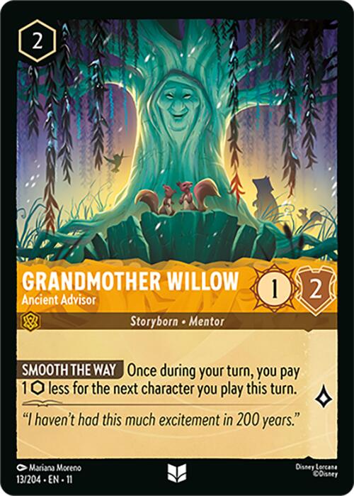 Grandmother Willow - Ancient Advisor (13/204) [Winterspell] | I Want That Stuff Brandon