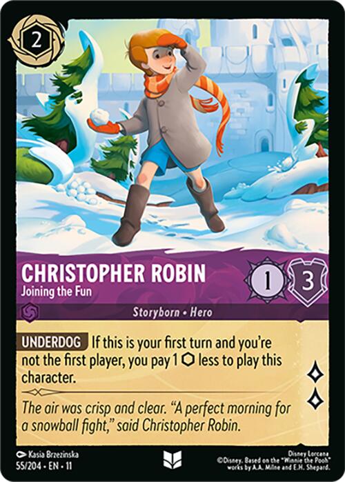 Christopher Robin - Joining the Fun (55/204) [Winterspell] | I Want That Stuff Brandon