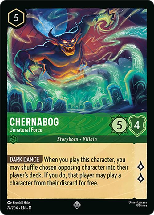 Chernabog - Unnatural Force (77/204) [Winterspell] | I Want That Stuff Brandon