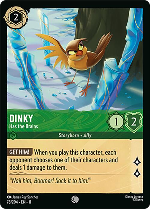 Dinky - Has the Brains (78/204) [Winterspell] | I Want That Stuff Brandon
