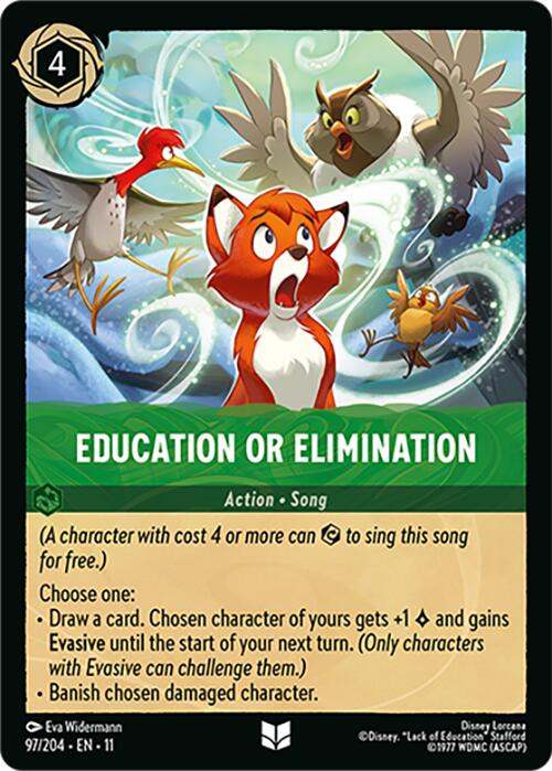 Education or Elimination (97/204) [Winterspell] | I Want That Stuff Brandon