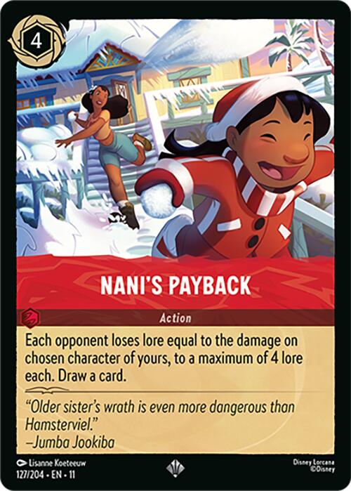 Nani's Payback (127/204) [Winterspell] | I Want That Stuff Brandon