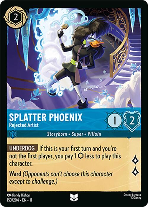 Splatter Phoenix - Rejected Artist (153/204) [Winterspell] | I Want That Stuff Brandon
