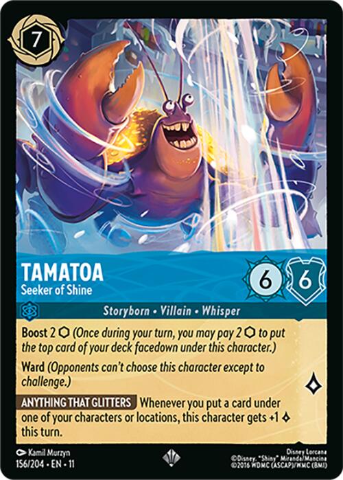 Tamatoa - Seeker of Shine (156/204) [Winterspell] | I Want That Stuff Brandon