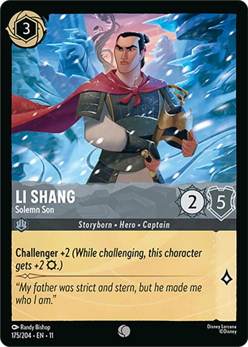 Li Shang - Solemn Son (175/204) [Winterspell] | I Want That Stuff Brandon