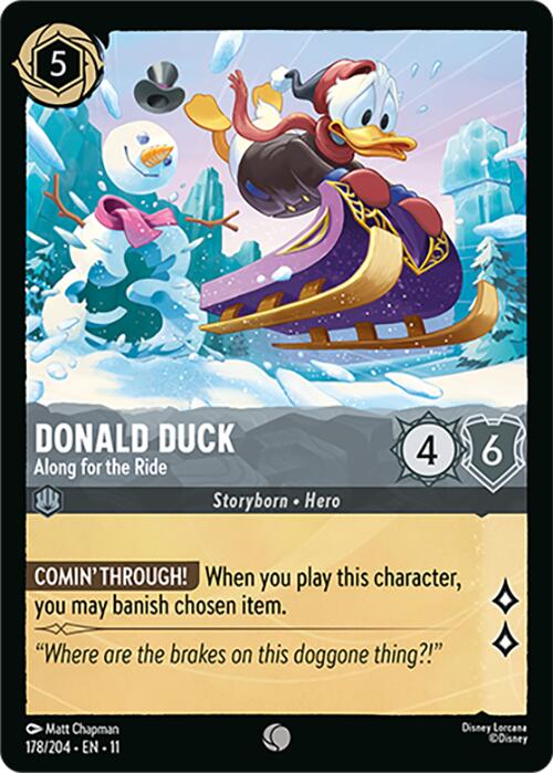 Donald Duck - Along for the Ride (178/204) [Winterspell] | I Want That Stuff Brandon