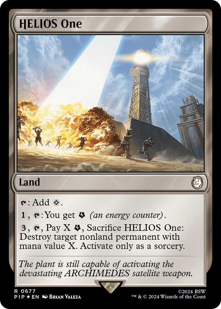 HELIOS One (Surge Foil) [Fallout] | I Want That Stuff Brandon