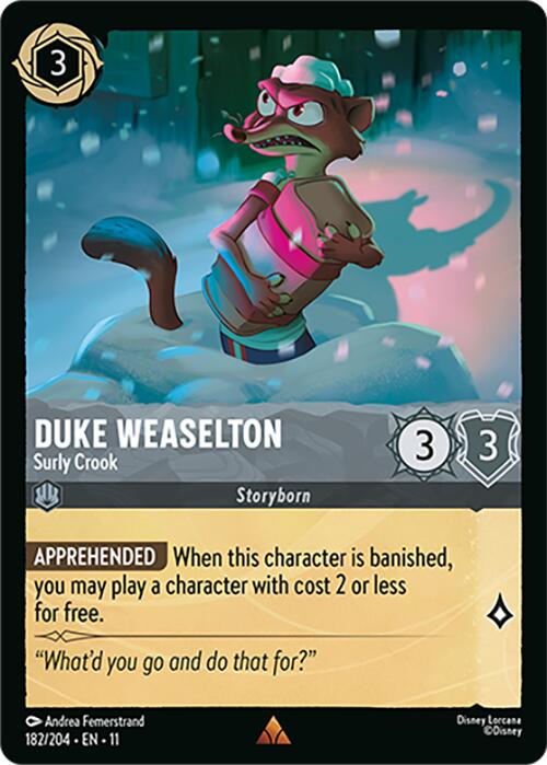 Duke Weaselton - Surly Crook (182/204) [Winterspell] | I Want That Stuff Brandon