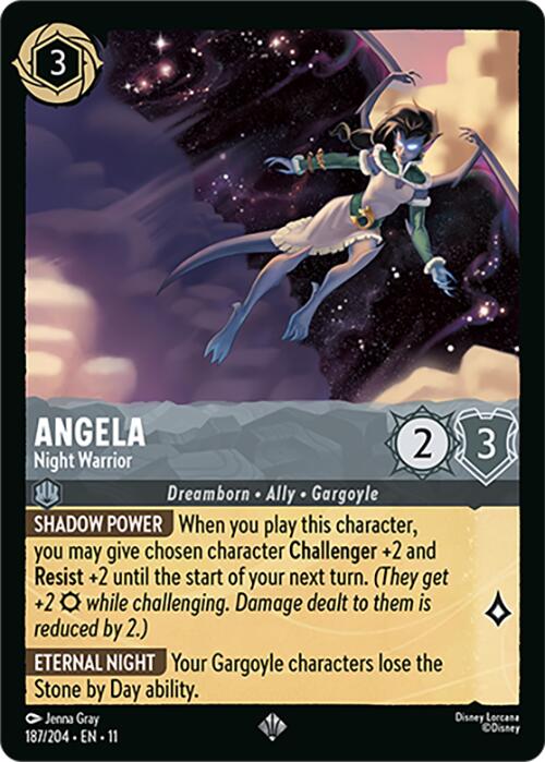 Angela - Night Warrior (187/204) [Winterspell] | I Want That Stuff Brandon