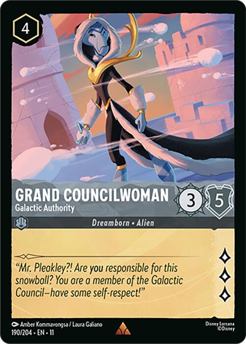 Grand Councilwoman - Galactic Authority (190/204) [Winterspell] | I Want That Stuff Brandon