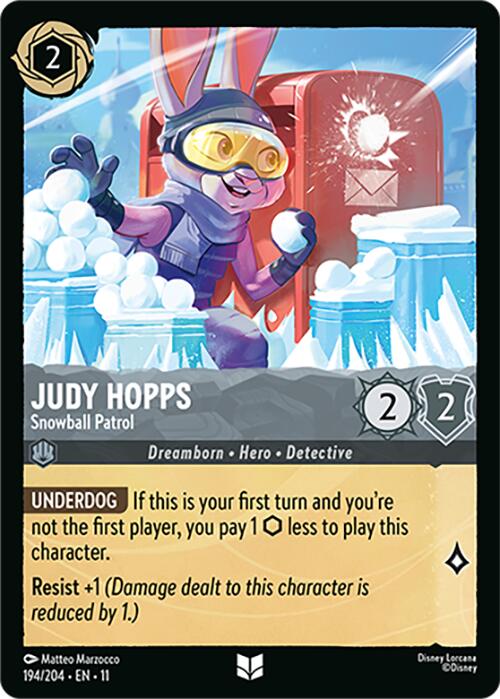 Judy Hopps - Snowball Patrol (194/204) [Winterspell] | I Want That Stuff Brandon