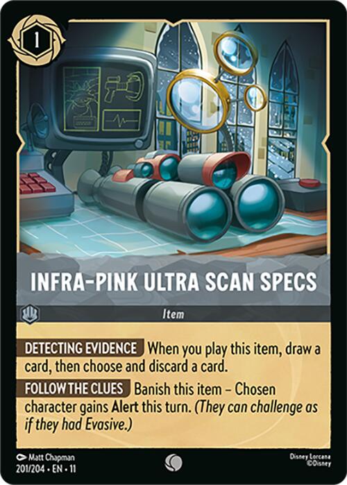 Infra-Pink Ultra Scan Specs (201/204) [Winterspell] | I Want That Stuff Brandon