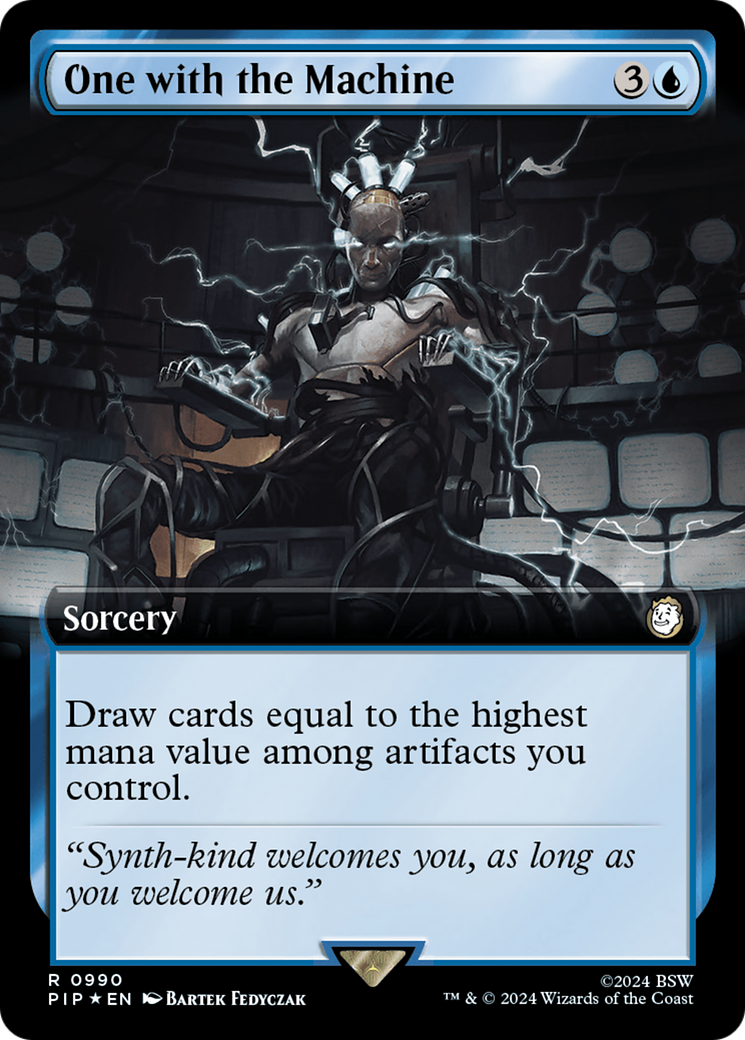 One with the Machine (Extended Art) (Surge Foil) [Fallout] | I Want That Stuff Brandon
