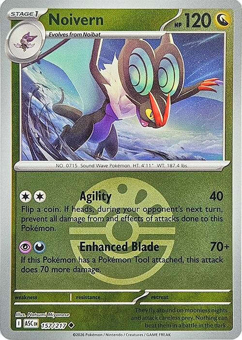 Noivern (157/217) (Friend Ball) [Mega Evolution: Ascended Heroes] | I Want That Stuff Brandon
