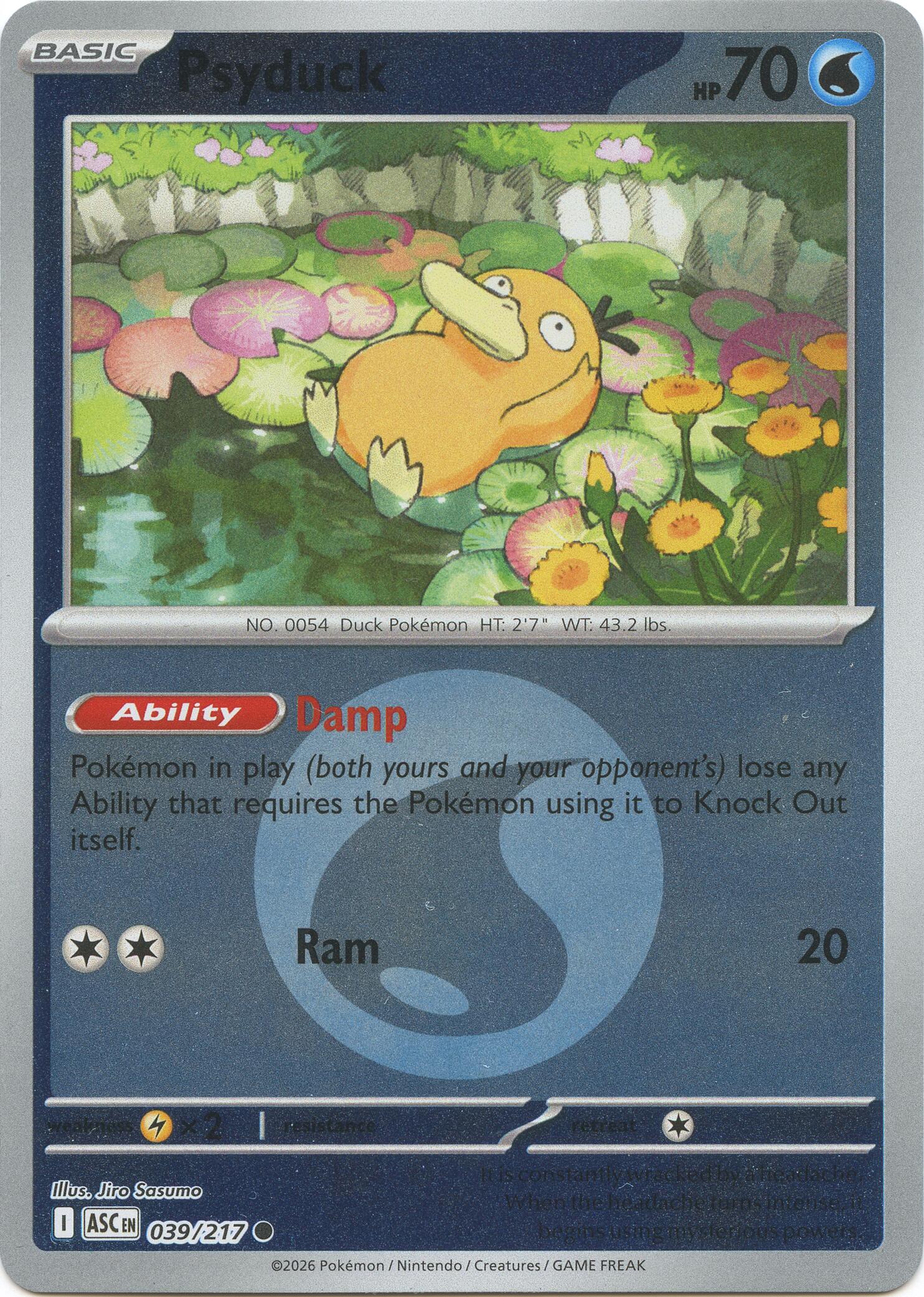 Psyduck (039/217) (Energy Symbol Pattern) [Mega Evolution: Ascended Heroes] | I Want That Stuff Brandon