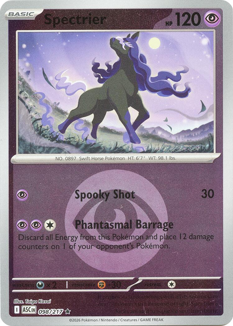 Spectrier (098/217) (Energy Symbol Pattern) [Mega Evolution: Ascended Heroes] | I Want That Stuff Brandon
