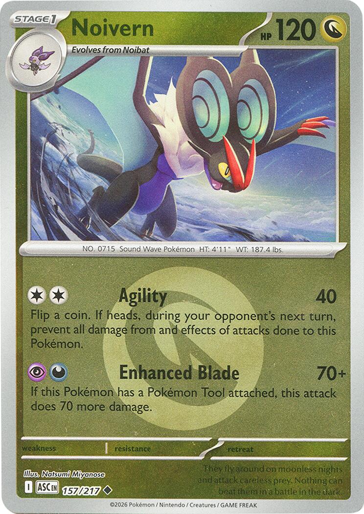 Noivern (157/217) (Energy Symbol Pattern) [Mega Evolution: Ascended Heroes] | I Want That Stuff Brandon