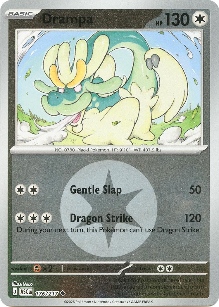Drampa (176/217) (Energy Symbol Pattern) [Mega Evolution: Ascended Heroes] | I Want That Stuff Brandon