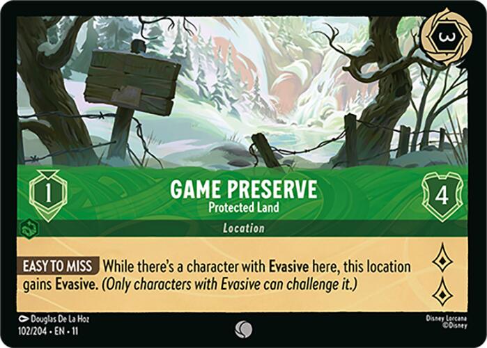 Game Preserve - Protected Land (102/204) [Winterspell] | I Want That Stuff Brandon