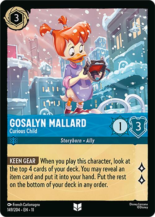 Gosalyn Mallard - Curious Child (149/204) [Winterspell] | I Want That Stuff Brandon