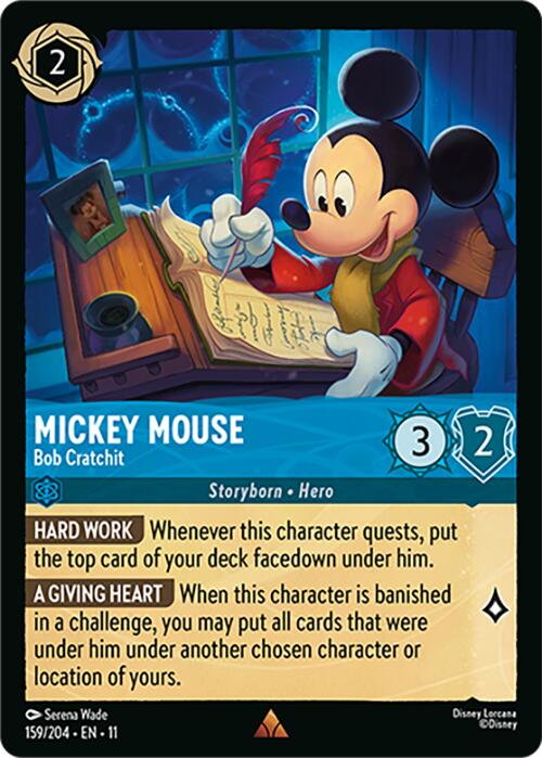 Mickey Mouse - Bob Cratchit (159/204) [Winterspell] | I Want That Stuff Brandon