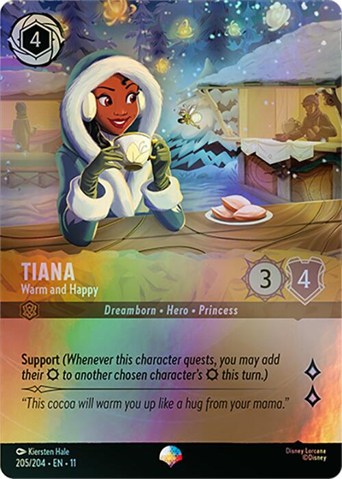 Tiana - Warm and Happy (Epic) (205/204) [Winterspell] | I Want That Stuff Brandon
