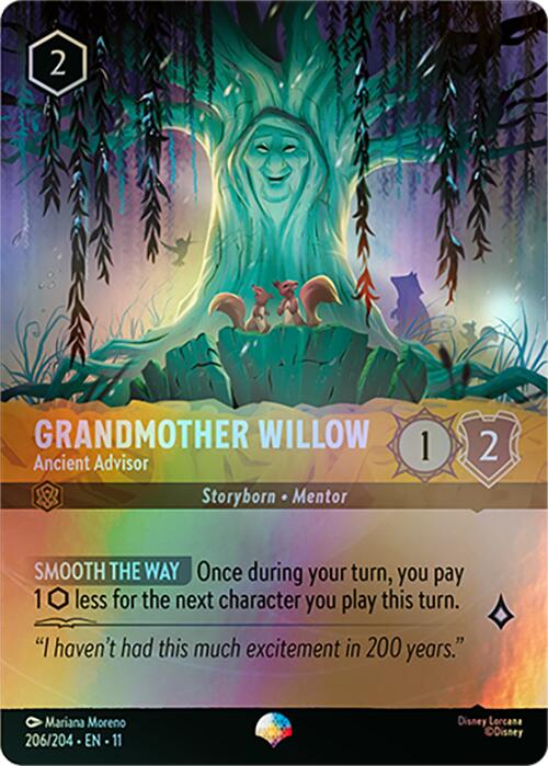 Grandmother Willow - Ancient Advisor (Epic) (206/204) [Winterspell] | I Want That Stuff Brandon
