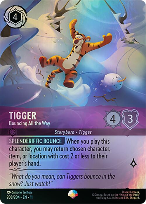 Tigger - Bouncing All the Way (Epic) (208/204) [Winterspell] | I Want That Stuff Brandon
