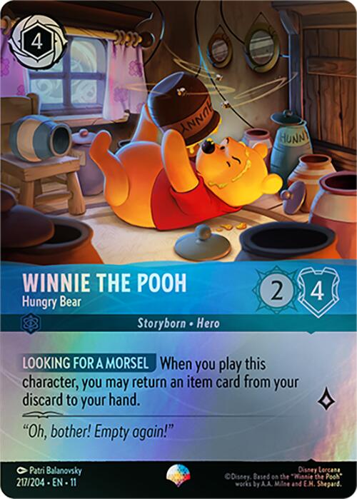 Winnie the Pooh - Hungry Bear (Epic) (217/204) [Winterspell] | I Want That Stuff Brandon