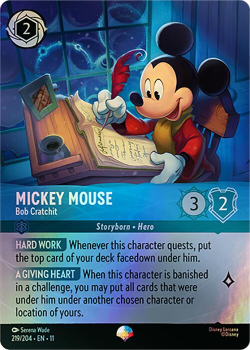 Mickey Mouse - Bob Cratchit (Epic) (219/204) [Winterspell] | I Want That Stuff Brandon