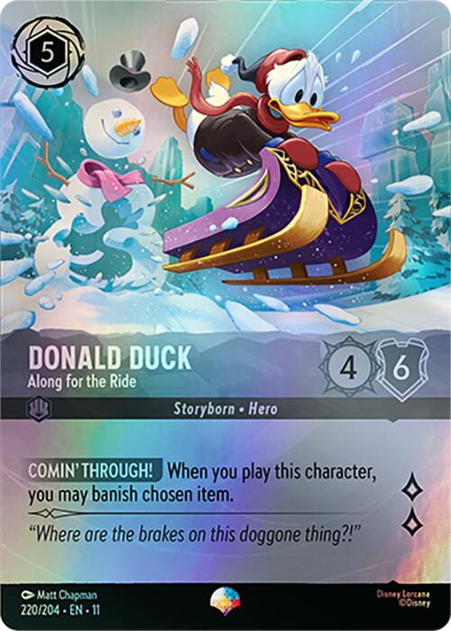 Donald Duck - Along for the Ride (Epic) (220/204) [Winterspell] | I Want That Stuff Brandon