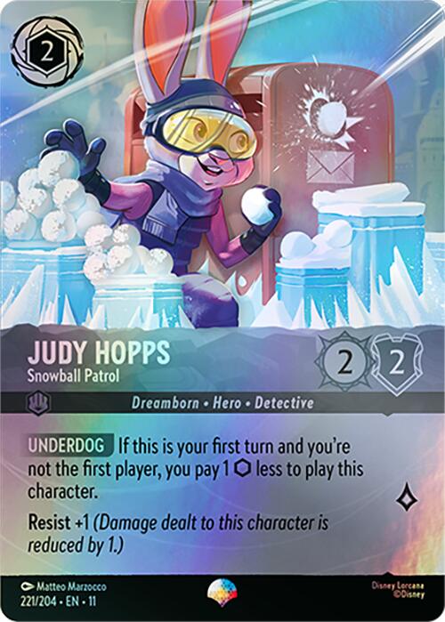 Judy Hopps - Snowball Patrol (Epic) (221/204) [Winterspell] | I Want That Stuff Brandon