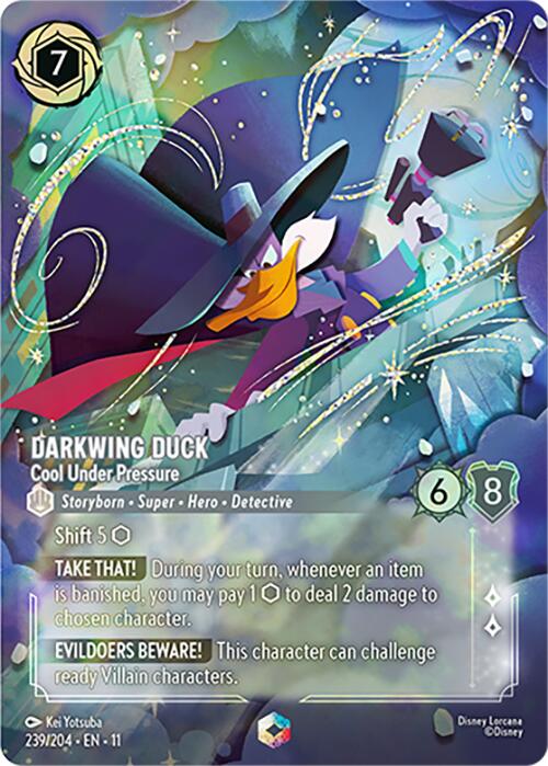 Darkwing Duck - Cool Under Pressure (Enchanted) (239/204) [Winterspell] | I Want That Stuff Brandon