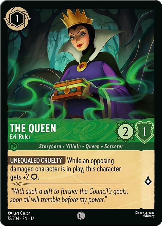 The Queen - Evil Ruler (75/204) [Wilds Unknown] | I Want That Stuff Brandon