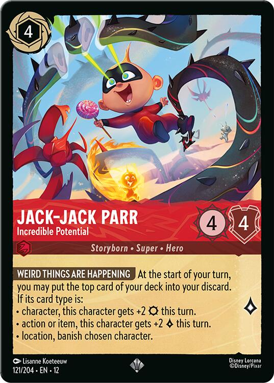 Jack-Jack Parr - Incredible Potential (121/204) [Wilds Unknown] | I Want That Stuff Brandon