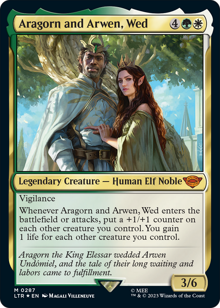 Aragorn and Arwen, Wed [The Lord of the Rings: Tales of Middle-Earth] | I Want That Stuff Brandon