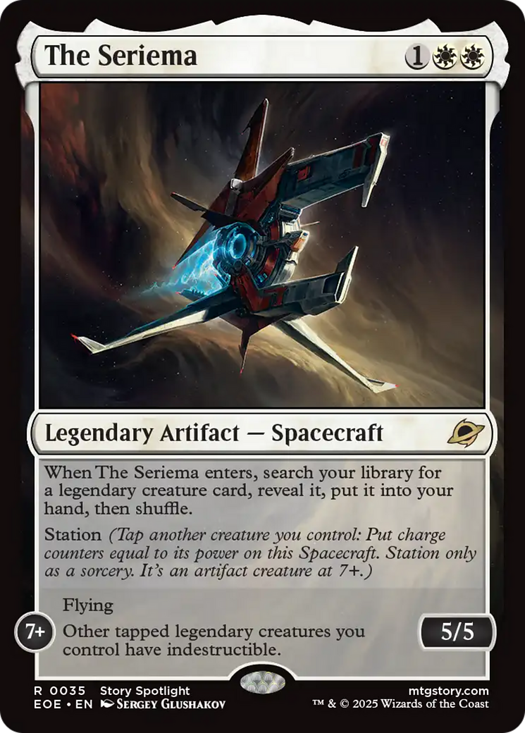 The Seriema [Edge of Eternities] | I Want That Stuff Brandon
