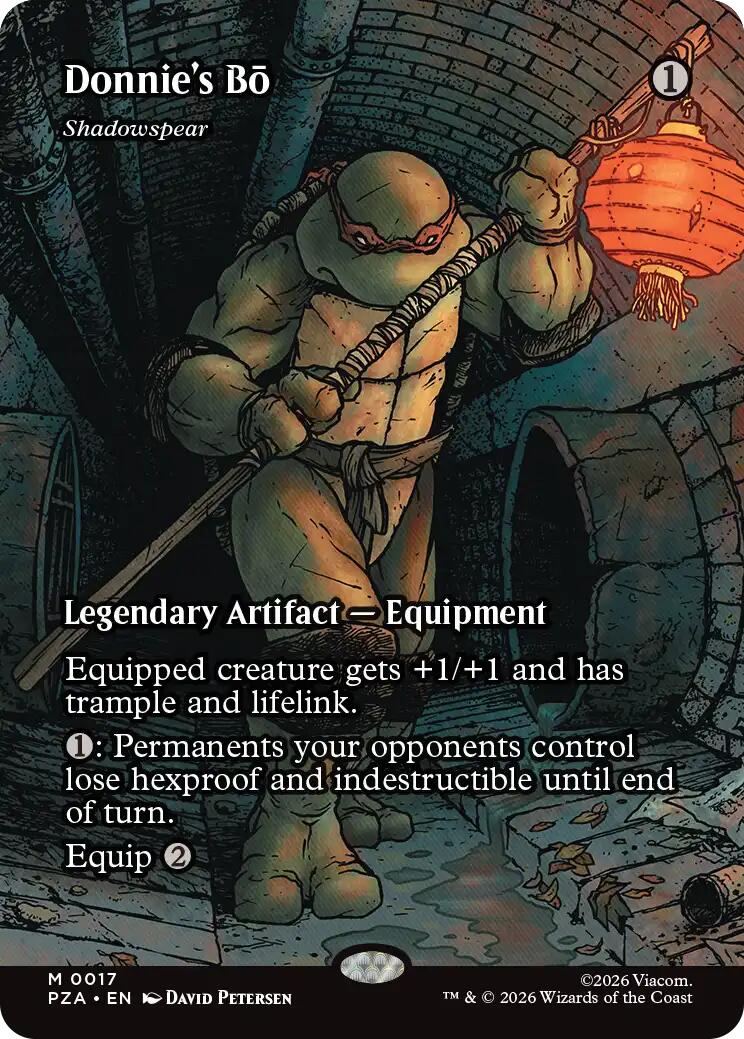 Donnie's Bo - Shadowspear (Borderless) [Teenage Mutant Ninja Turtles Eternal-Legal] | I Want That Stuff Brandon